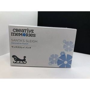 Creative Memories Santas Sleigh Hand Punch…